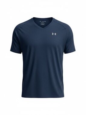 Under Armour Performance Men's V-Neck Shirt - Navy Blue - 3XLT Big & Tall - NWT